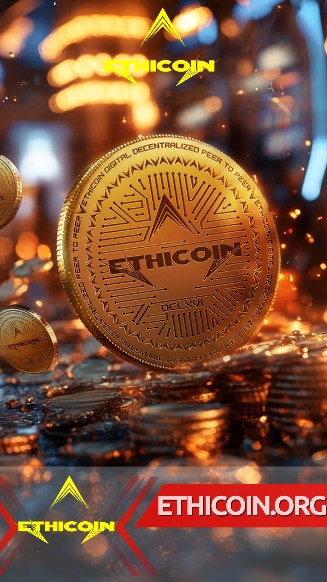 Ethicoin (ETHIC+) token visual asset